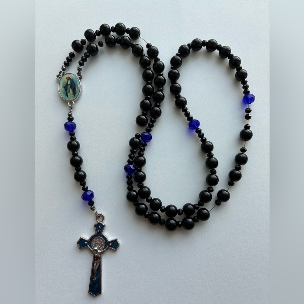 Handmade Wire Adult Rosary - Picture 1 of 5